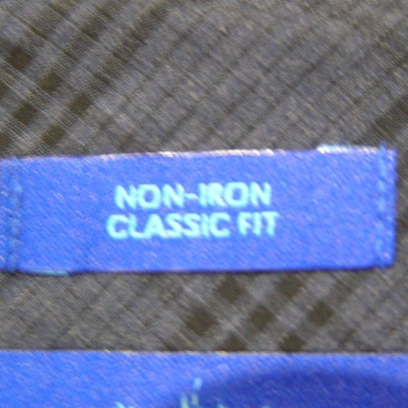 Egara Shirt Size 3XL No Iron Classic Fit Blue - Picture 2 of 8